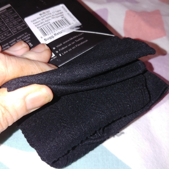 2pk MeMoi control top opaque tights - Picture 3 of 8